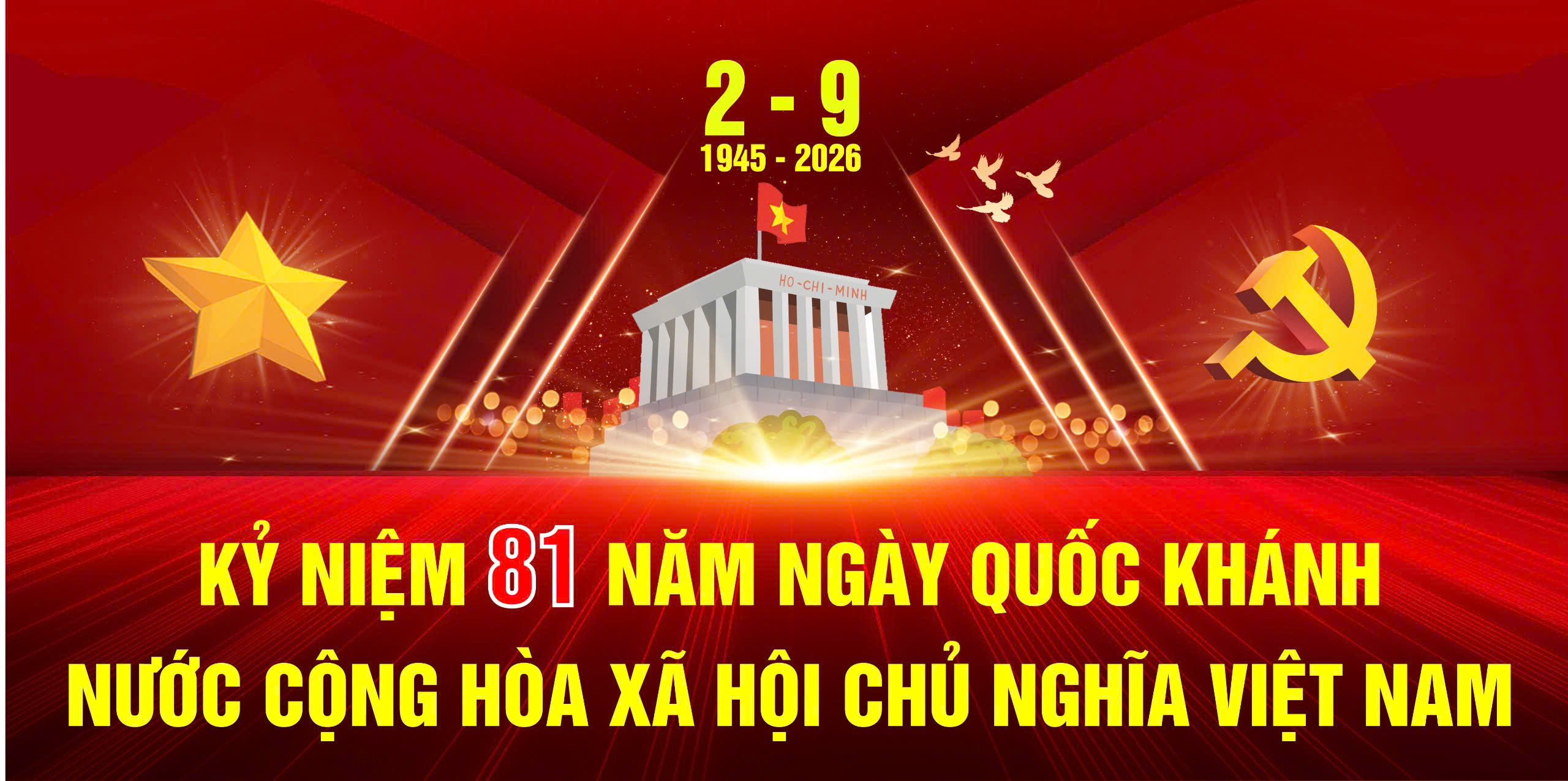 Chào mừng ngày Quốc khánh nước Cộng hòa xã hội chủ
