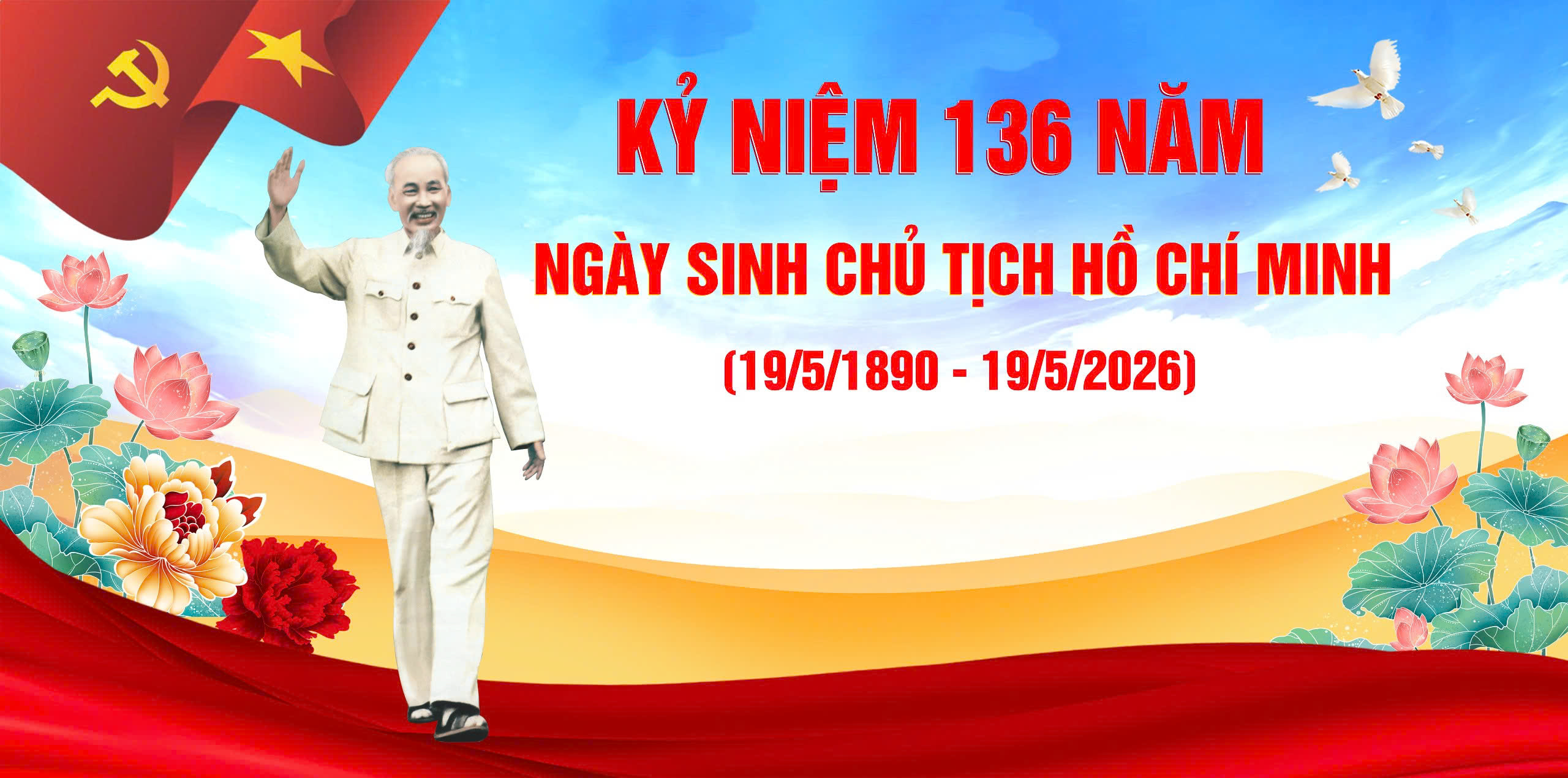 Kỷ niệm 136 năm ngày sinh Chủ tịch Hồ Chí Minh